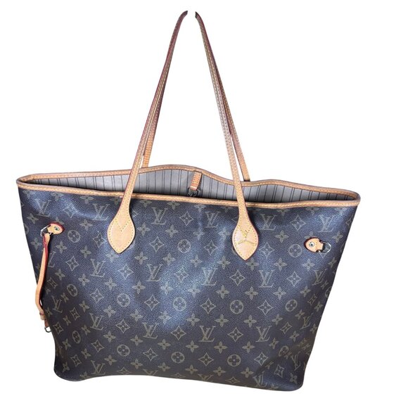 Louis Vuitton Vintage LV Monogram Neverfull MM Tote Bag - Picture 1 of 12